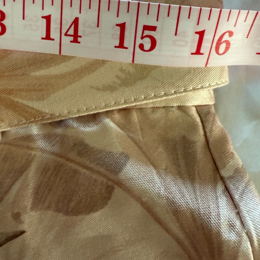 Zimmermann Tropical Floral Belted Linen Tuck Shorts - Picture 8 of 8